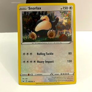 Snorlax - (Cosmos Holo) 140/202 Blister Exclusives Holo (NM)